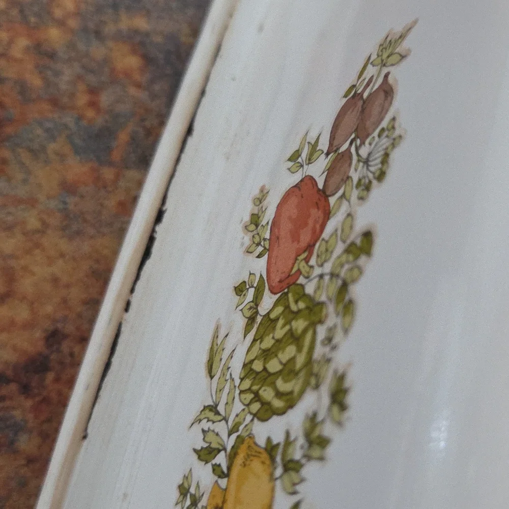 Vintage Corningware Spice O' Life Le Romarin Roasting Pan A-21